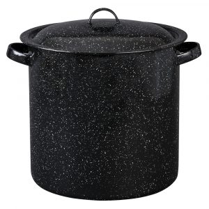 Olla para Sopa 28.5 cm Negro Pots and Pans