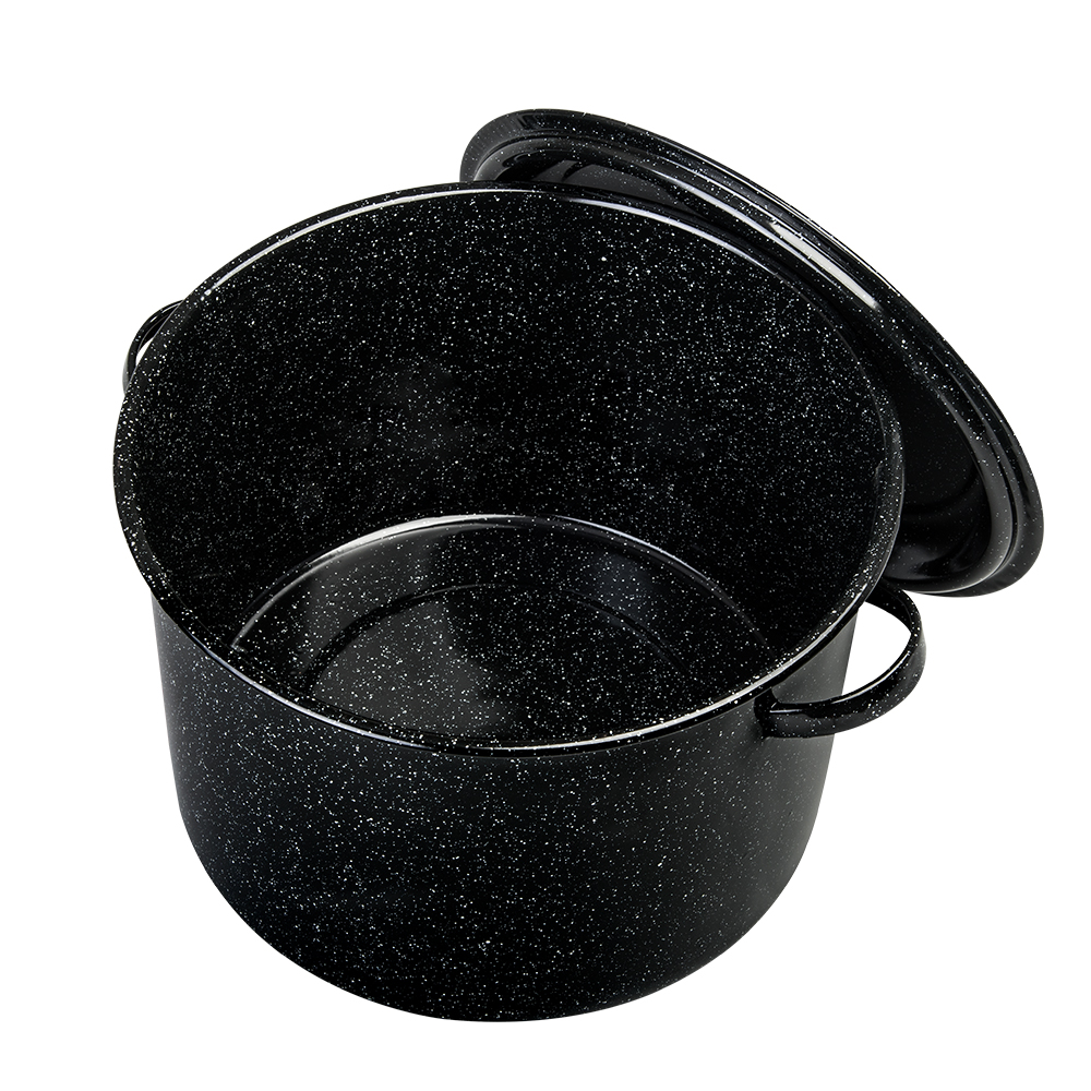 Olla para Sopa 35.5 cm Negro Colección Ollas y Cacerolas
