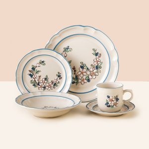 Vajilla para 4 Personas 20 pzs Clásica Victoria