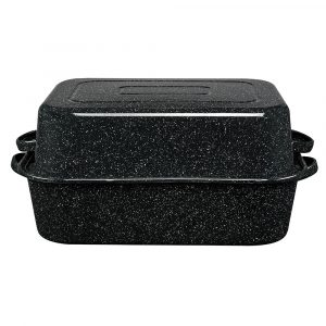 Stock Covered Rectangular Roasting Pan. 21 IN. Roasting