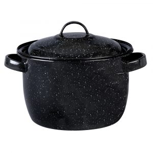 Olla para Sopa 22 cm Negro Pots and Pans