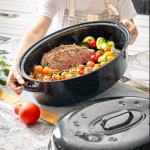 Asador ovaldado con t