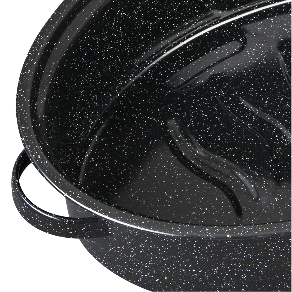 Speckled Black Enamelware