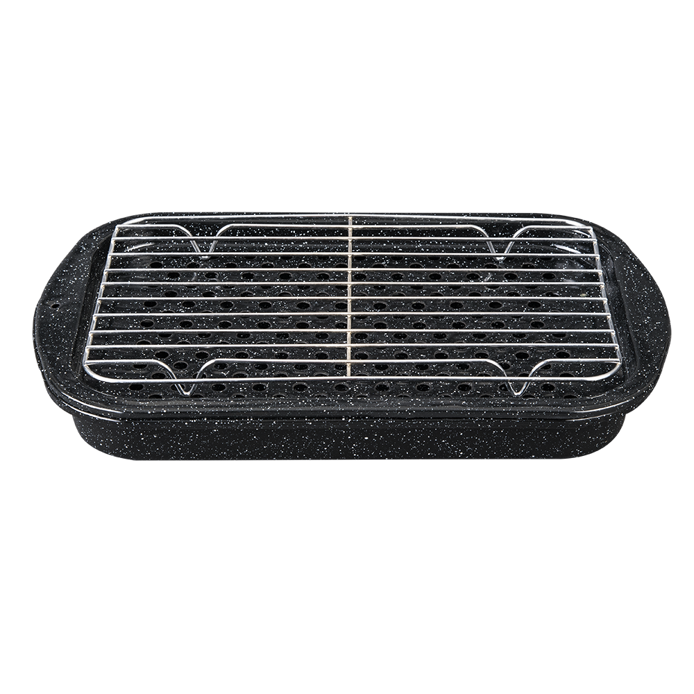 Bake Broil & Grill Set. 3 PC. Roasting