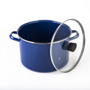 Olla para Sopa 26 cm Azul Praktica