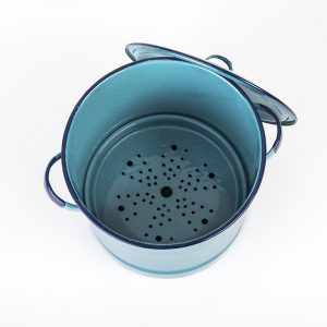 Vaporera 28 cm Turquesa Clásica