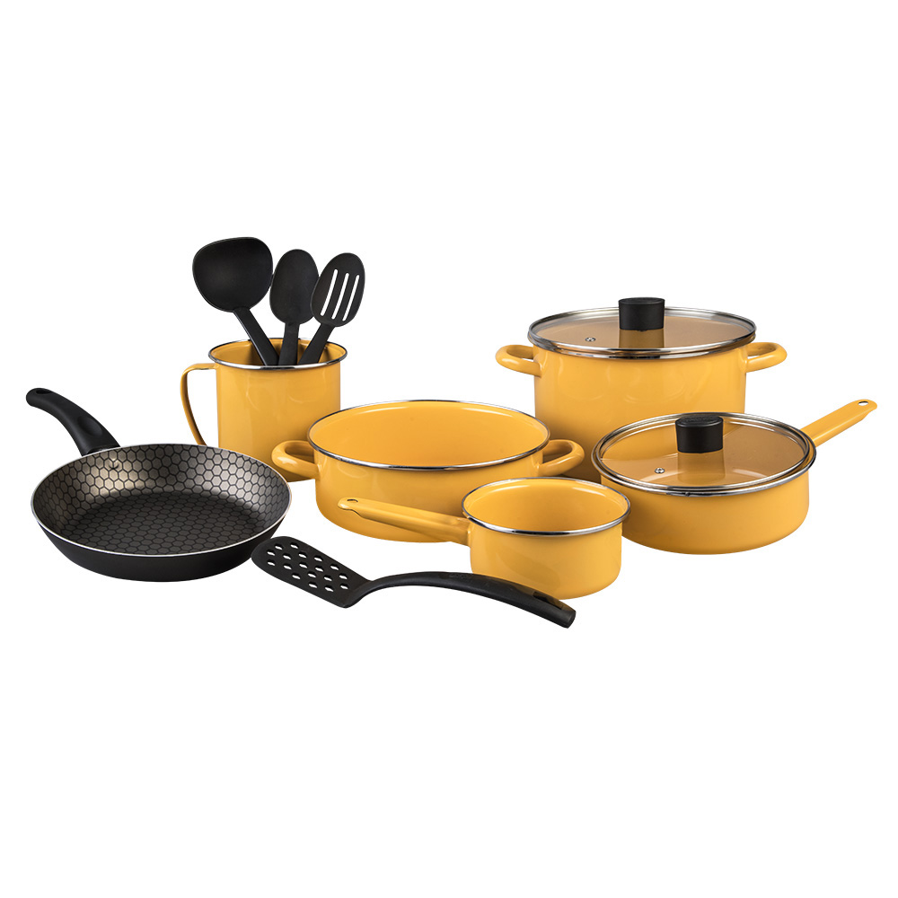 Batería de cocina. 12 piezas. Praktica