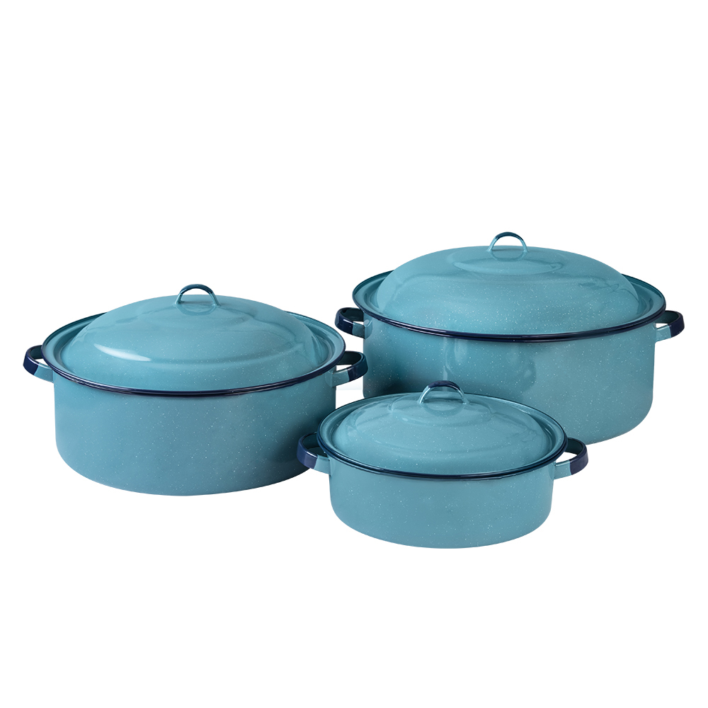 Juego de Arroceras. 6 piezas. Clásica