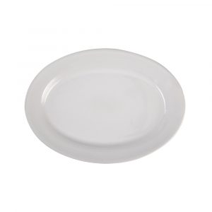 Plato Ovalado. 27 cm. Glacial