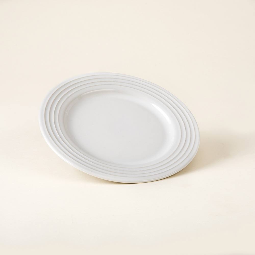 Plato Pastel 21 cm Durezza Emboss Circles