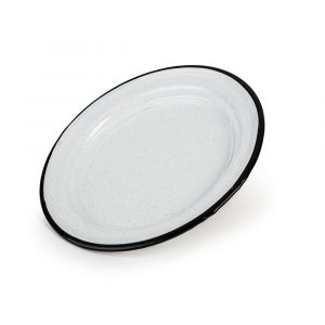 Plato Plano 22 cm Blanco Clásica