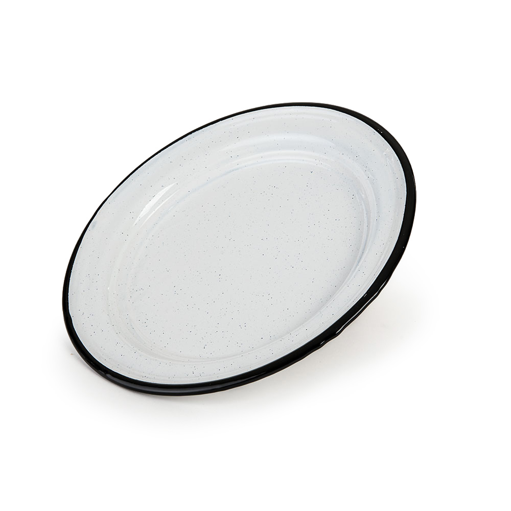 Plato Plano 22 cm Blanco Clásica