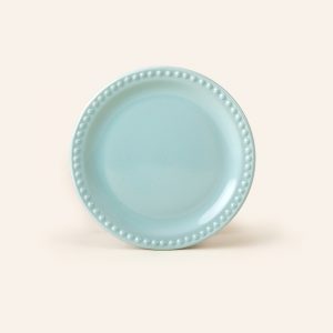 Plato Pastel 19 cm Durezza Emboss Mauve