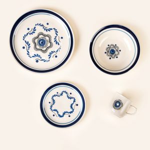 Vajilla para 4 Personas 16 pzs Mexicana Talavera Atlixco