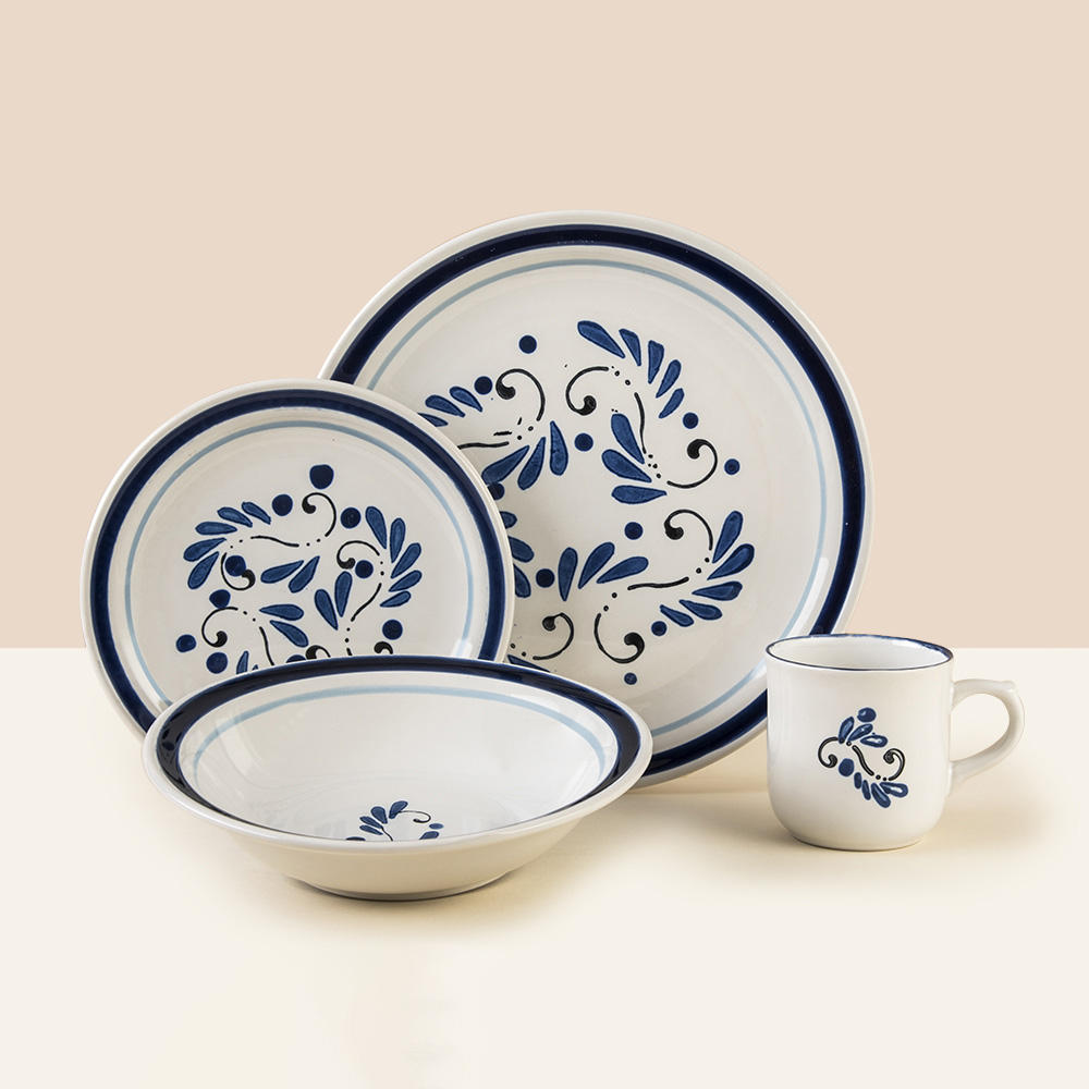 Vajilla para 4 personas