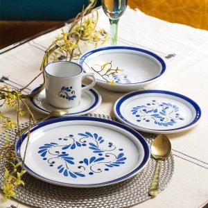 Vajilla para 4 Personas 16 pzs Mexicana Talavera Puebla