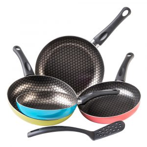 Juego de Sartenes para freír. 3 piezas. Experta