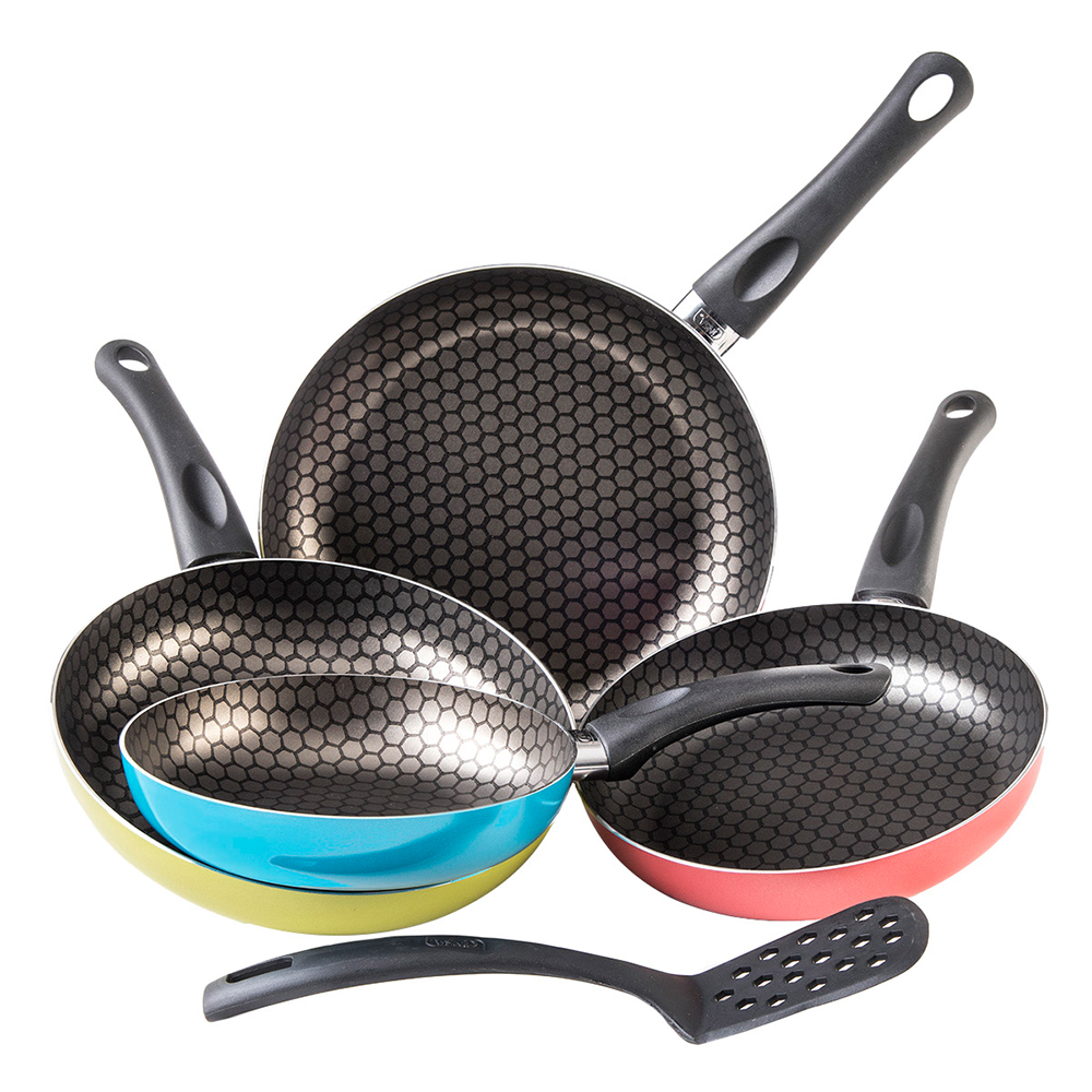 Juego de Sartenes para freír. 3 piezas. Experta