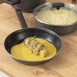 Sartén para Freír 28 cm Negro Duramax