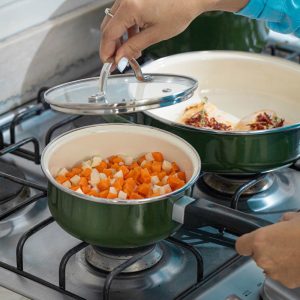 Cacerola para Salsas 16 cm Verde Healthy Cooking