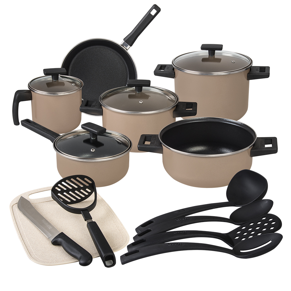 Batería de cocina. 17 piezas. Duramax