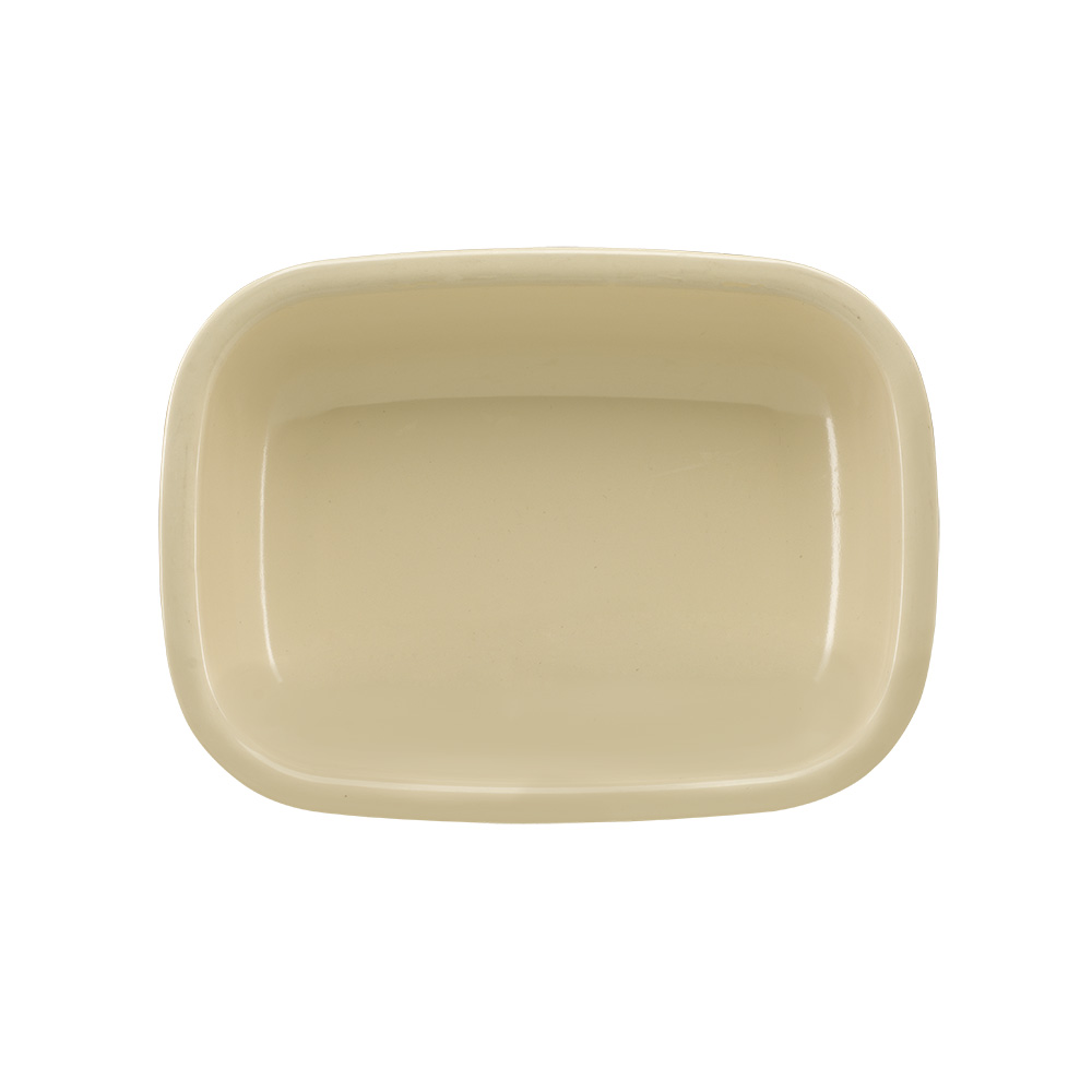 Plato Rectangular. 25 cm. Melamina