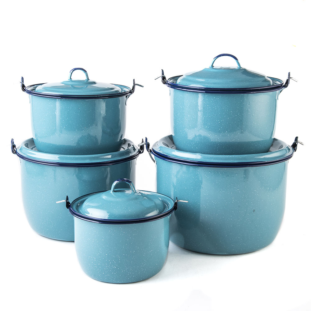 Juego de ollas. 10 piezas. Clásica