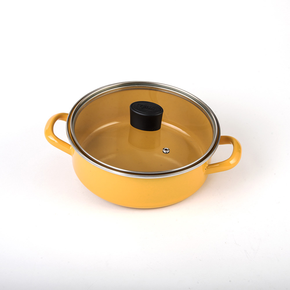 Arrocera 20 cm Amarillo Praktica