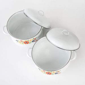 Set de Ollas 4 pzs Blanco Europea Jumbo Set Yubicela