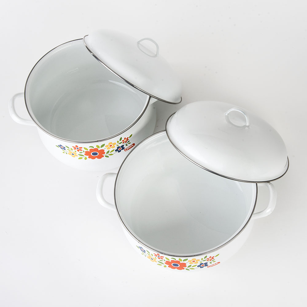 Set de Ollas 4 pzs Blanco Europea Jumbo Set Yubicela