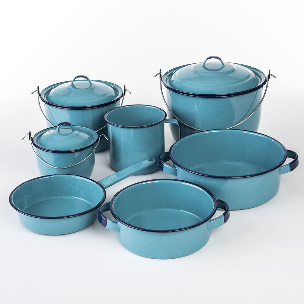 Batería de cocina. 10 piezas. Clásica