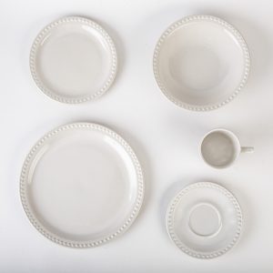 Vajilla para 6 Personas 30 pzs Durezza Mauve