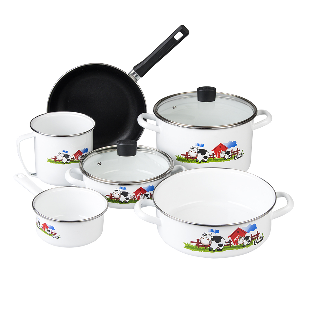 Batería de cocina. 8 piezas. Novacero