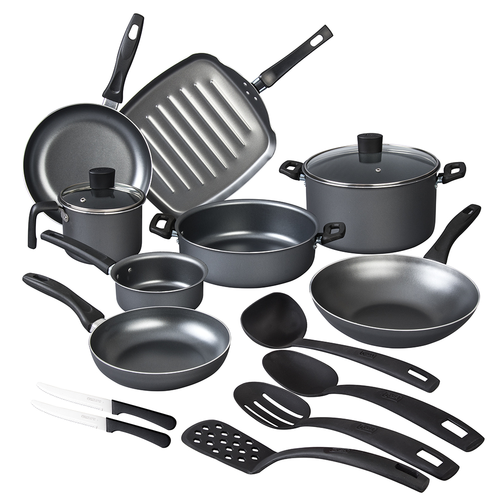 Batería de cocina. 16 piezas. Sabor