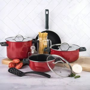 Batería de Cocina 8 pzs Rojo Sweet Cherry