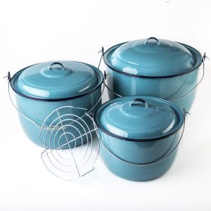 Batería de Cocina 7 pzs Turquesa Clásica La Mexicana