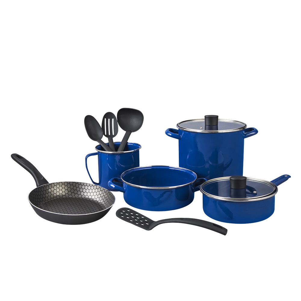 Batería de cocina. 11 piezas. Praktica